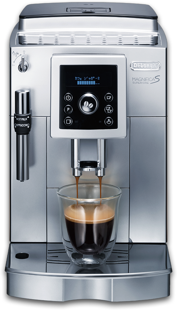 デロンギ マグニフィカS スペリオレ 全自動コーヒーマシン ECAM23420SBN