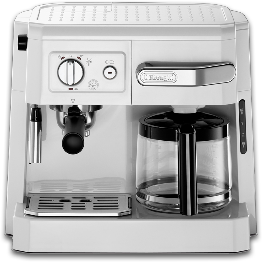 デロンギ コンビコーヒーメーカー | BCO410J-B/W