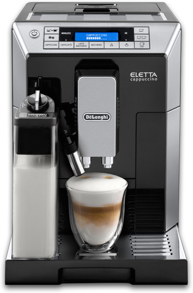 デロンギ エレッタ カプチーノ トップ 全自動コーヒーマシン ECAM45760B